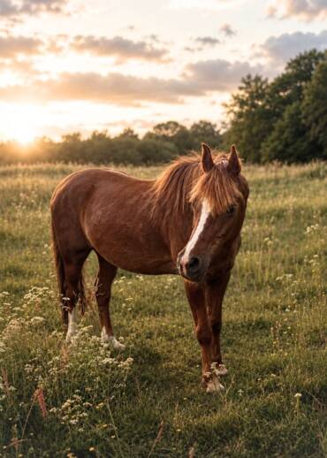 Mistral — born in 2002 Taken away during an intervention, severely starved. Today, as a senior horse, what he needs most is peace, safety, and a caring daily routine. He is looking for a Patron who will help us give him a dignified old age.